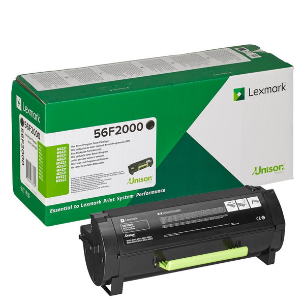 Cartouche Toner Lexmark laser 56f2000 - 6000 pages