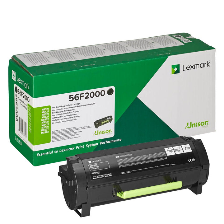 Cartouche Toner Lexmark laser 56f2000 - 6000 pages