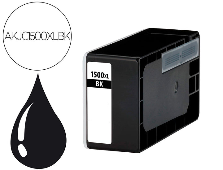 Pack 4 cartouches Compatible Canon PGI-1500XL CMJN haute capacité