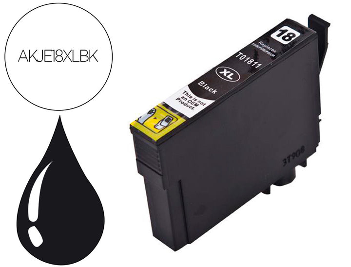 Cartouche Epson T1811 - Encre Pigmentée 15ml