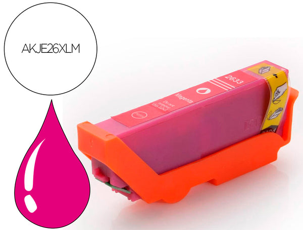 Cartouche Compatible Epson T2633 Magenta Haute Capacité