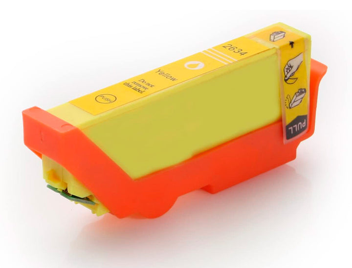 Cartouche Compatible Epson T2634 Jaune 26XL
