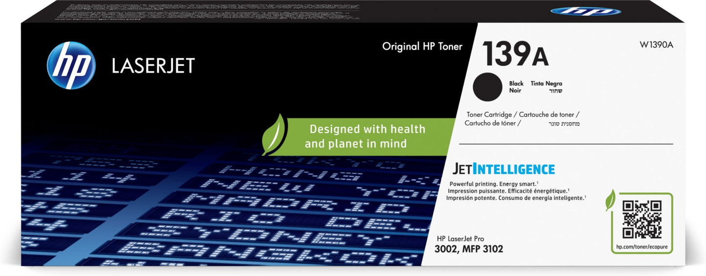 Toner HP 139A noir - 1500P