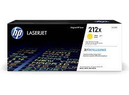 Cartouche toner HP laser 212x jaune - haute capacité