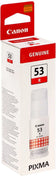 Bouteille d'encre rouge gi-53 rabats - haut rendement 60 ml