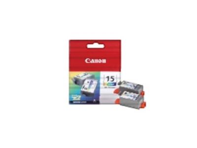 Cartouches d'encre noire BCI-15BK - Pack de 2