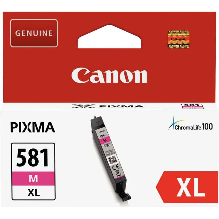Cartouche d'encre Canon cli-581xl magenta - haut rendement