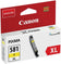 Cartouche d'encre Canon jaune cli-581xl - haute capacité
