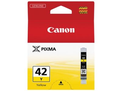 Cartouche d'encre Canon CLI-42Y jaune - haute qualité