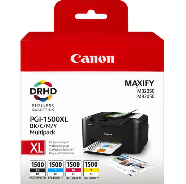 Multipack cartouches d'encre Canon PGI-1500XL - haut rendement