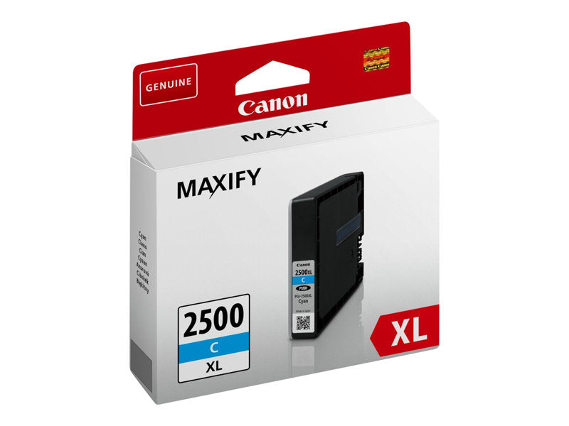 Cartouche d'encre Canon PGI-2500XL cyan - haut rendement