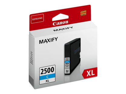 Cartouche d'encre Canon PGI-2500XL cyan - haut rendement