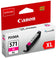 Cartouche d'encre Canon magenta xl - rendement élevé 11ml