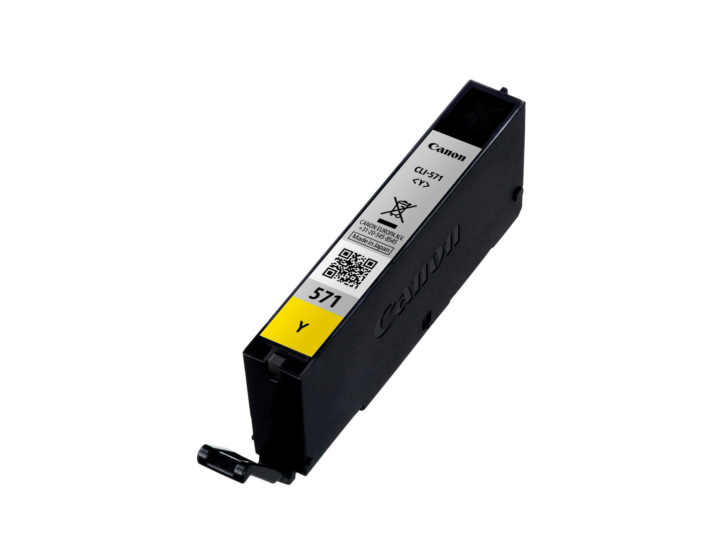 Cartouche d'encre Canon CLI-571Y jaune - 7ml pour impressions vives