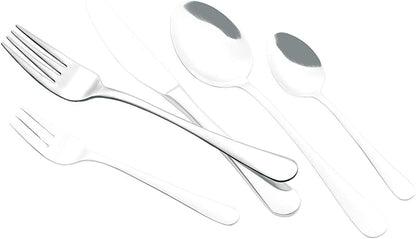 Set de 12 fourchettes métalliques - longueur 199 mm