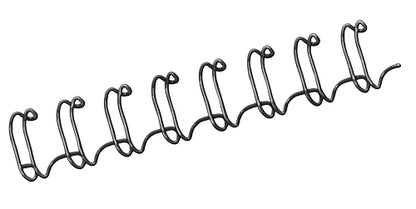 Reliure metal 12.7mm nr b/100