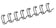 Reliure metal 12.7mm nr b/100