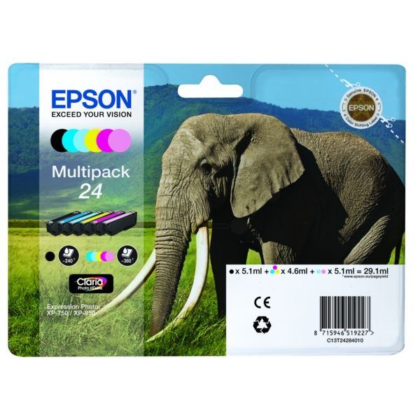 Cartouche Epson multipack 24 - encre photo hd