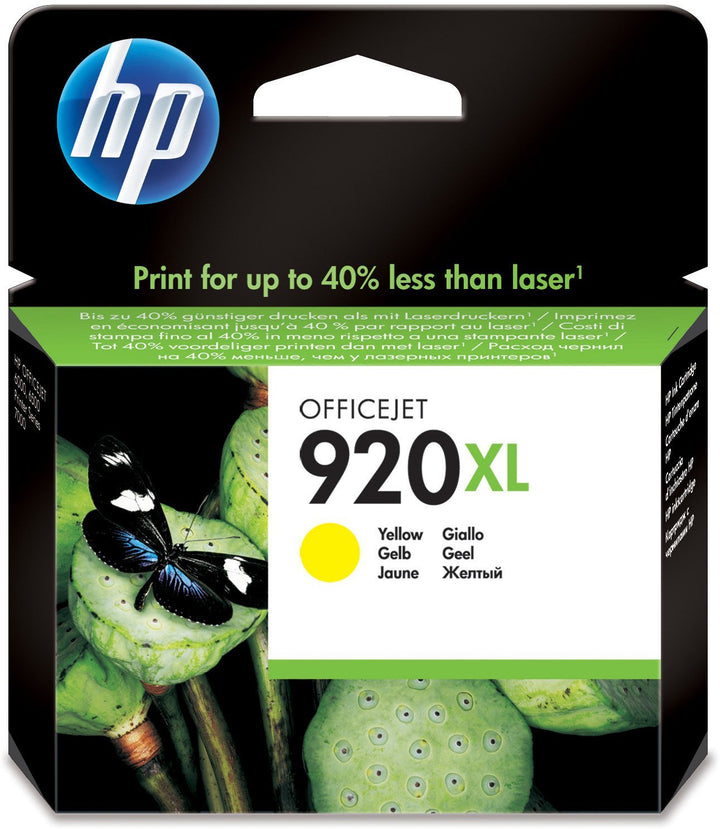 Cartouche d'encre HP jaune n.920xl - haute capacité