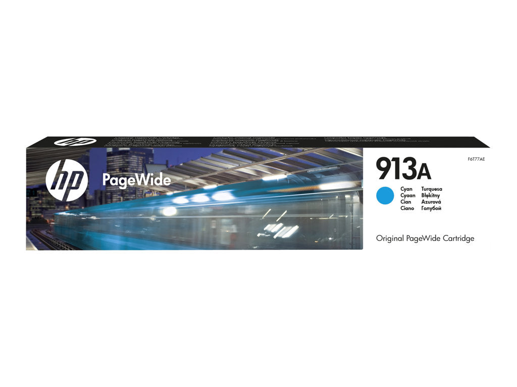 Cartouche cyan HP 913a - rendement 3000 pages
