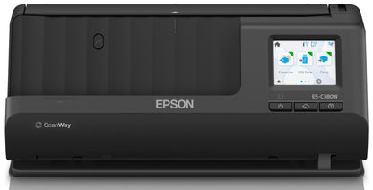 Scanner Epson es-c380w - numérisation recto verso rapide
