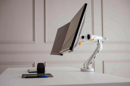 Bras double écran flexible - ergonomie et efficacité