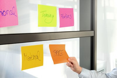 Blocs-notes autocollants Post-it®  152x203 mm- Couleurs néon