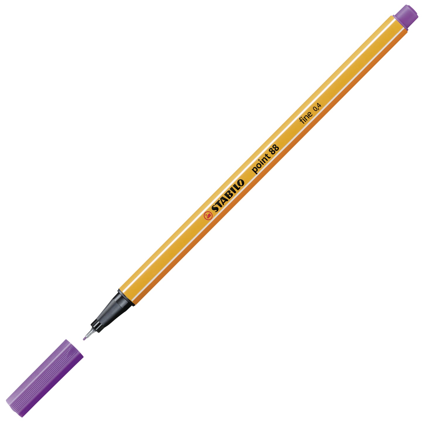 Feutre point 88 violet - pointe fine 0,4 mm