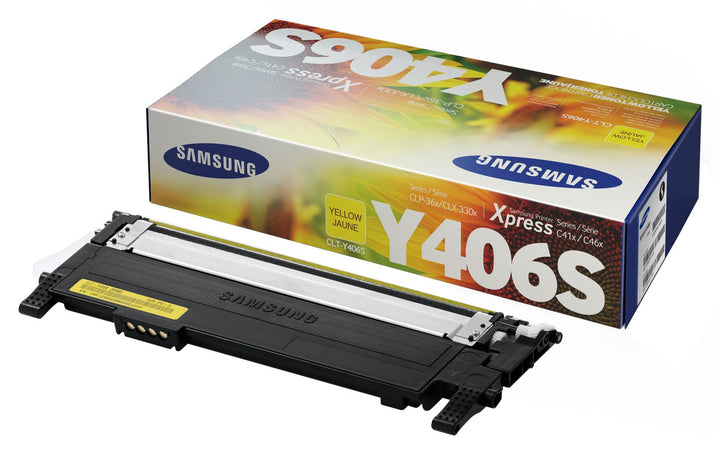Cartouche Toner Samsung jaune clt-y406s - 1000 pages