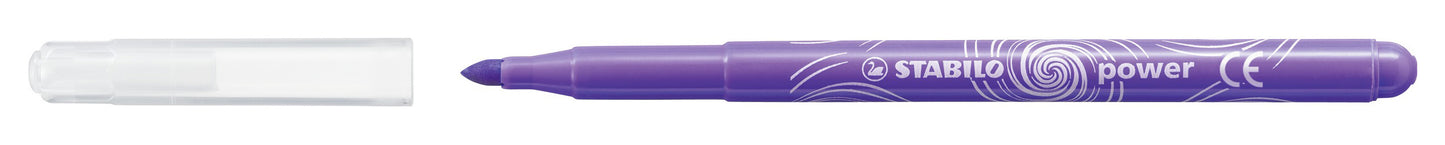 Feutres STABILO Power 12 couleurs Multicolore