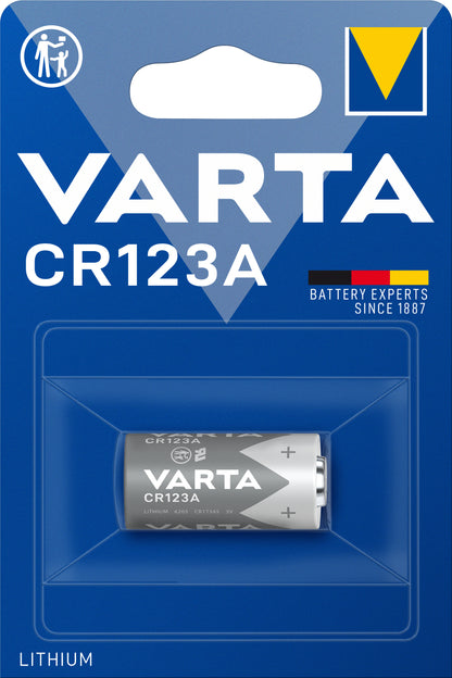 pile 123 lithium blister de 1