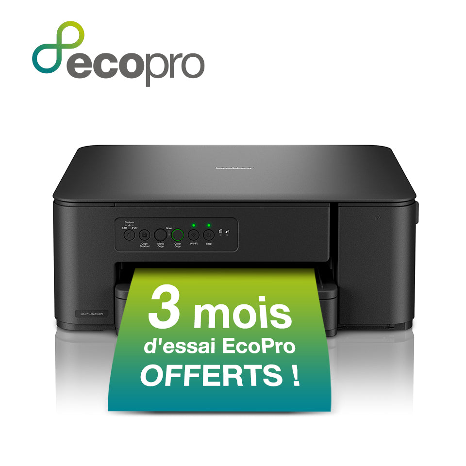 Imprimante multifonction brother dcp-j1260w - compacte et connectée