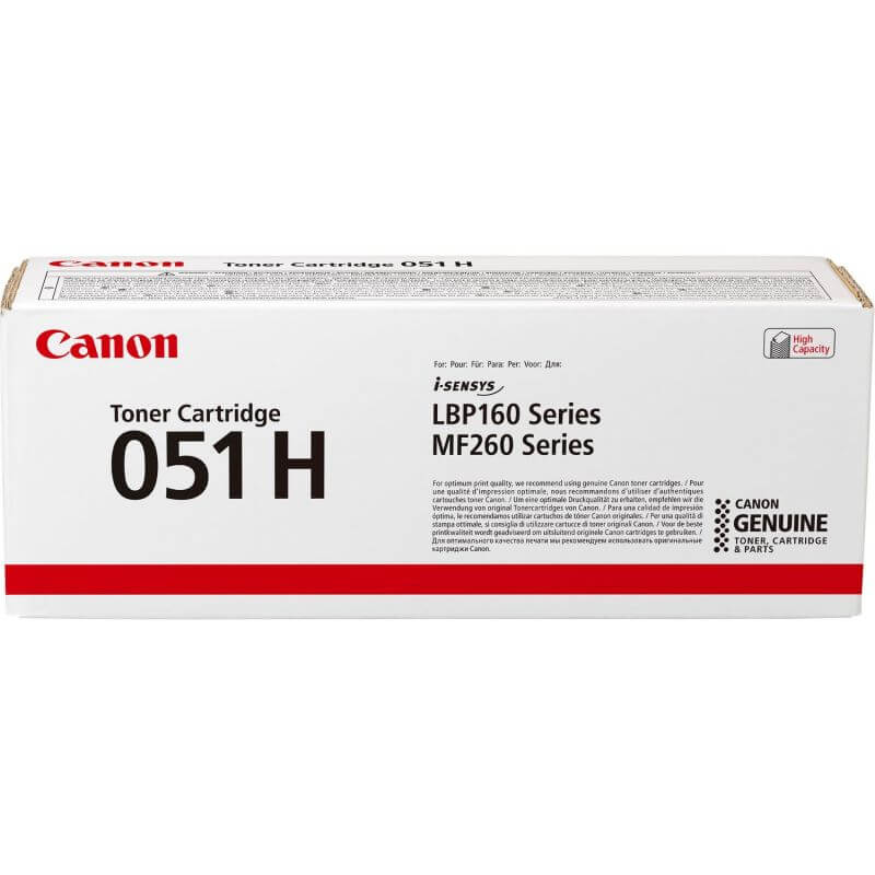 Cartouche toner CRG 051H - Rendement 4100 pages