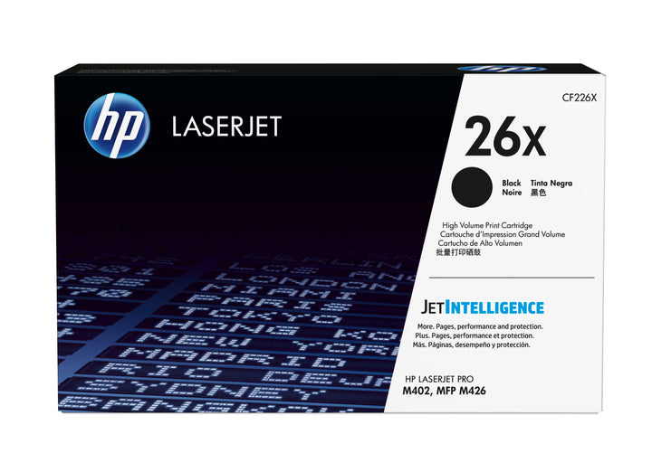Cartouche toner HP cf226x - haut rendement 9000 pages
