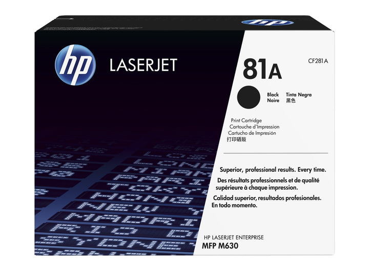Toner LaserJet HP CF281A - Rendement 10 500 pages