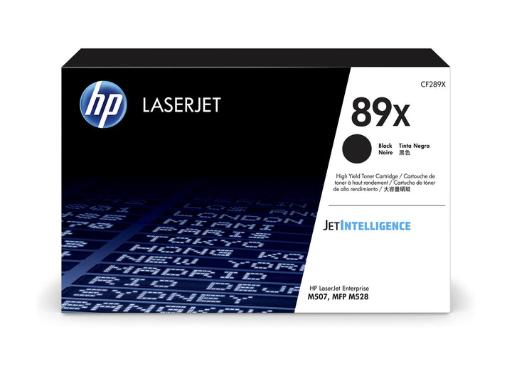 Cartouche toner HP laser cf289x - grande capacité 10,000 pages