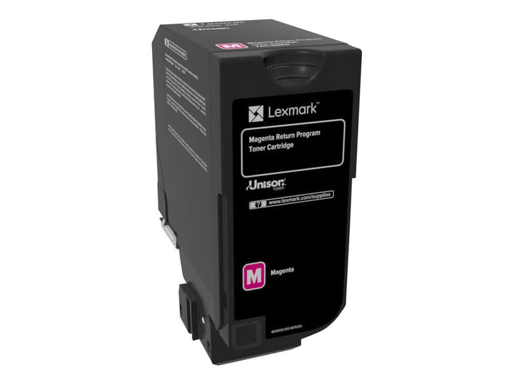 Toner Lexmark magenta 74c20m0 - capacité 3000 pages