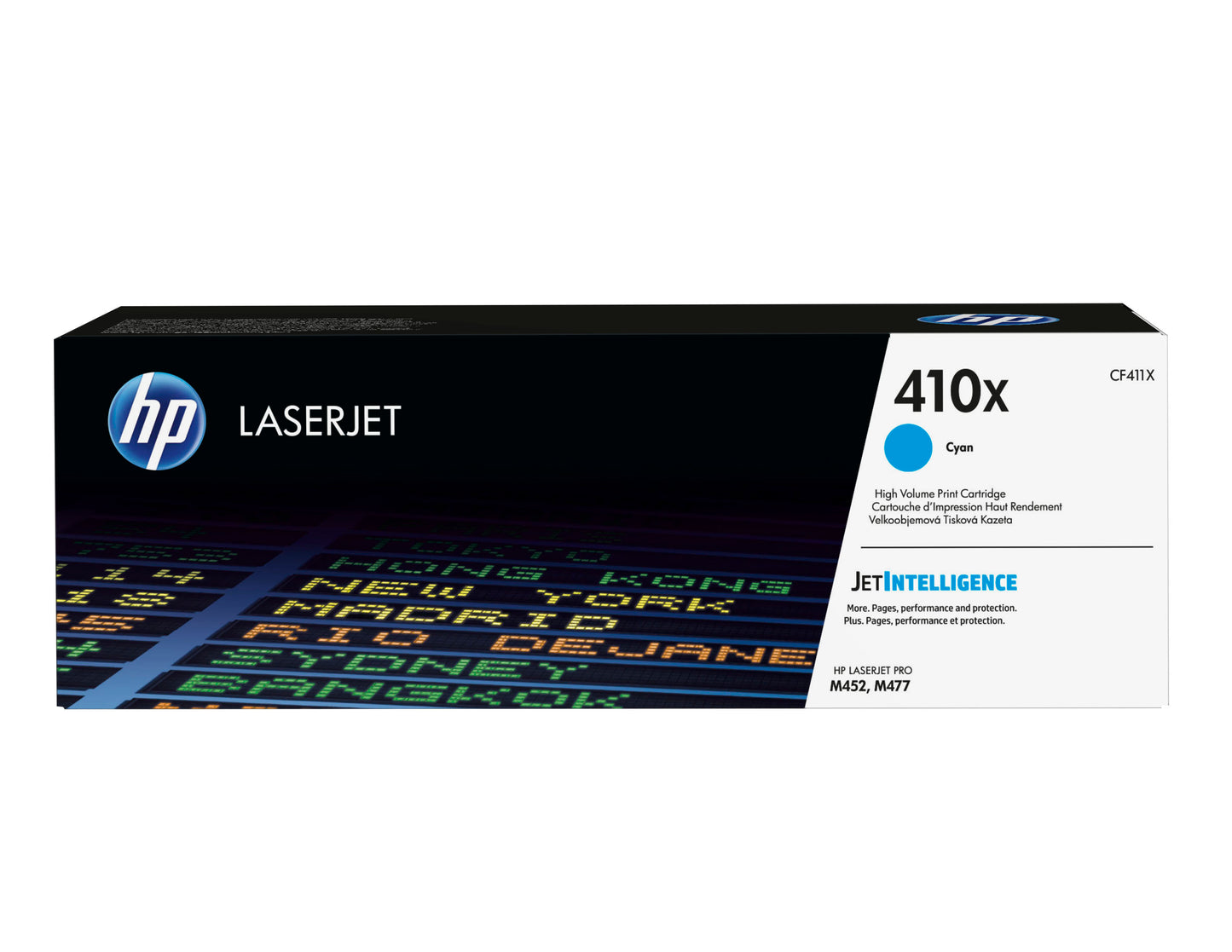 Cartouche toner HP cyan cf411x - haute capacité 5000 pages