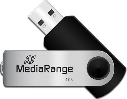 Clé USB 4GB - Pivotante, USB 2.0