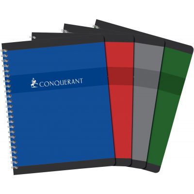 Cahier 17x22 spirales 180 pages Q 5x5