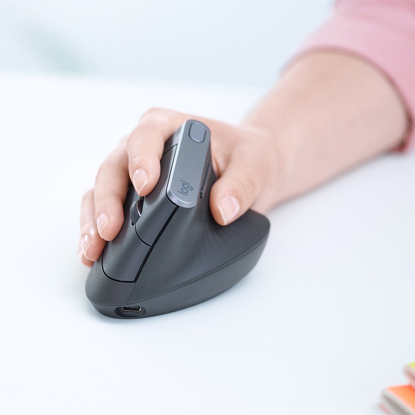 Souris ergonomique verticale - réduction de la fatigue
