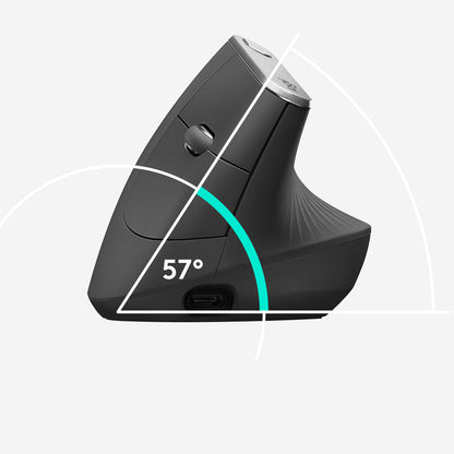 Souris ergonomique verticale - réduction de la fatigue