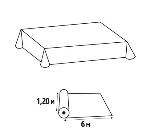 Nappe spunbound 120cm rl 6m noir