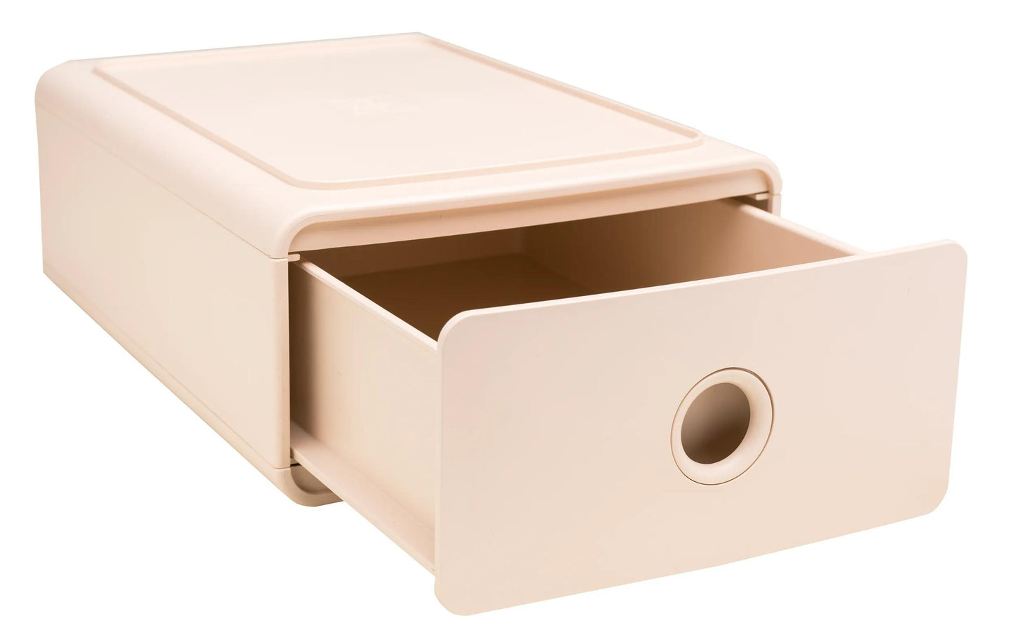 Boîte de Rangement 1 Tiroir -beige nude