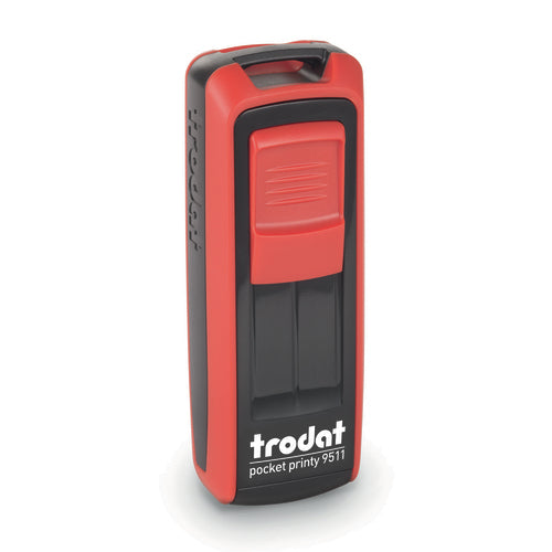 Tampon auto-encreur pocket printy 9511 - compact et pratique