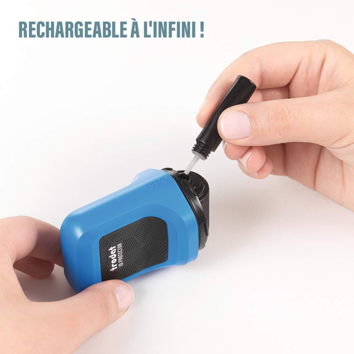 Recharge tampon rouleau id protector - encre indélébile