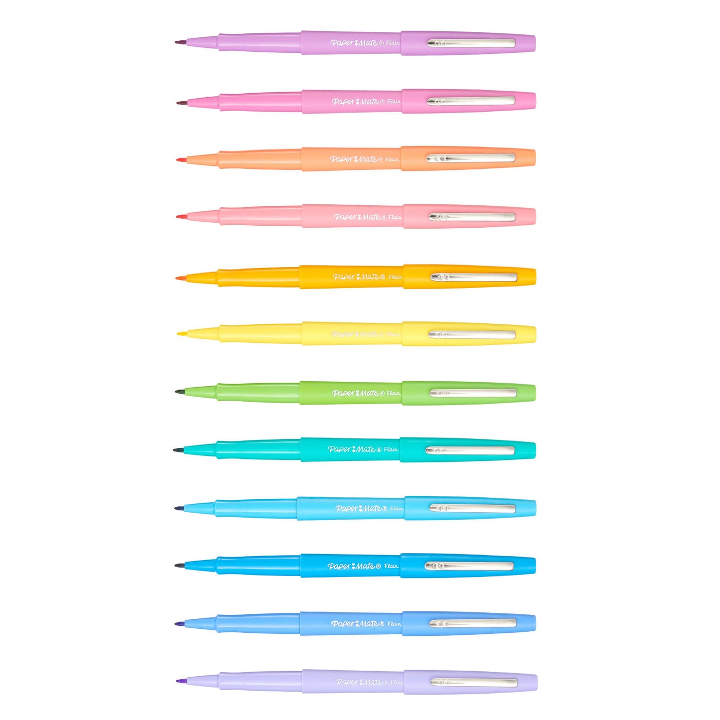 Feutres Moyenne Pointe - 16 Couleurs Assorties