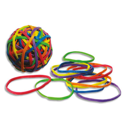 Elastiques couleur  boule de 100grs