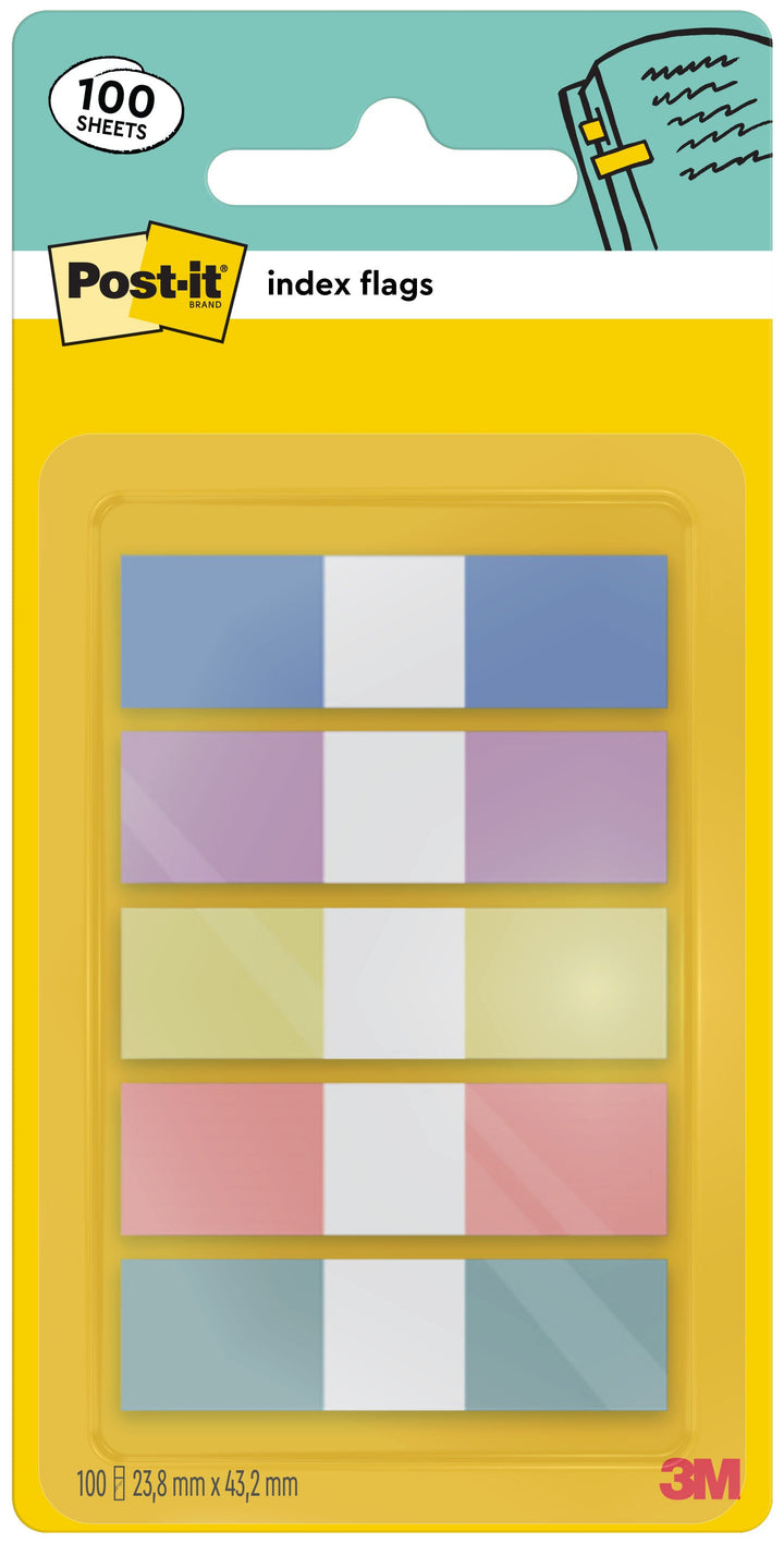 Marque-Page Index Flag - Adhésif Amovible et Coloré