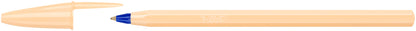 Stylo bille pastel - Pointe fine 0,8 mm, encre bleue